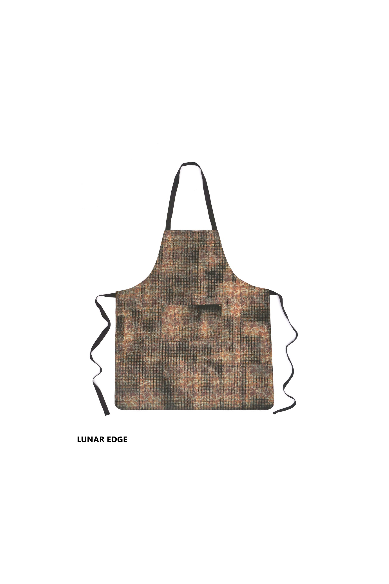 Unisex APRON in Hand-Painted Leather - Elegant, Unisex and Versatile, Perfect for Original Gifts