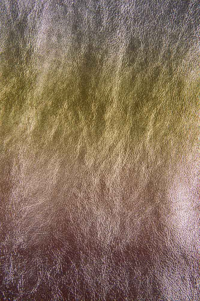 Luxurious metallic SHADED goatskin...