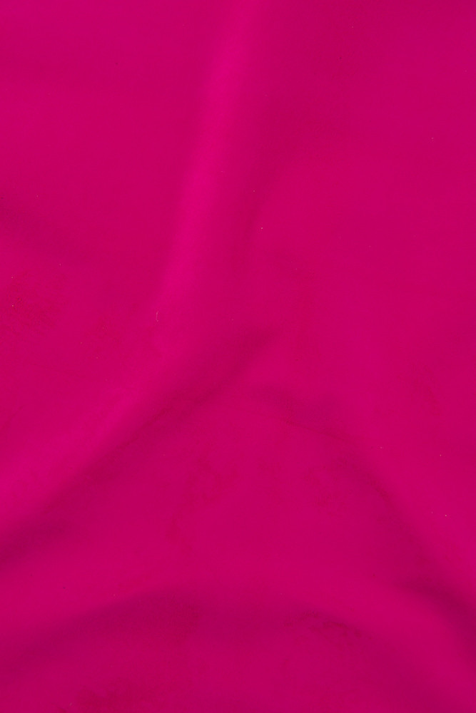 FUCHSIA suede leather skin, soft...