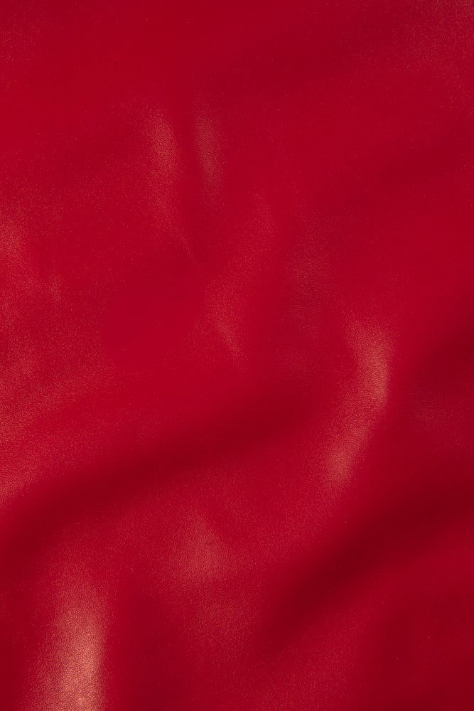 NAPPA liscia rosso scuro, vera pelle...