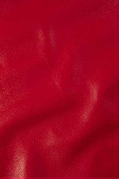 NAPPA liscia rosso scuro, vera pelle morbida semi lucida, pellame di agnello perfetto per artigianato e fai da te