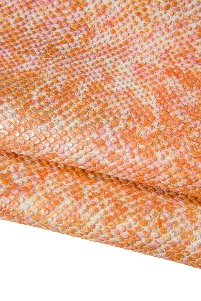 Lotto di 5 pelli di lusso LAMINATE e...