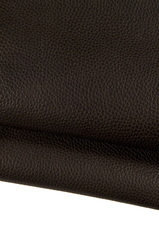 Mix of 4 BROWN leather hides,...