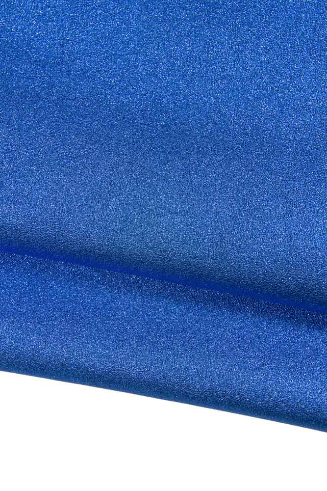 3 BLUE matching leather skins,...