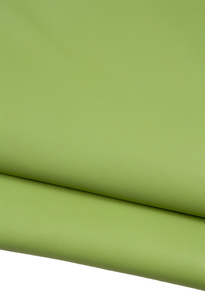 Set of 2 GREEN matching leather...