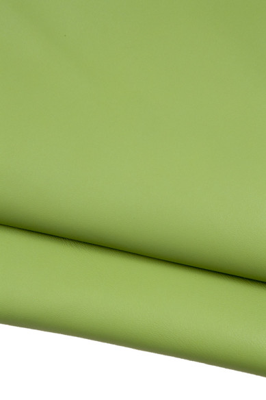 Set di 2 pelli VERDI abbinate, pelli italiane qualità top tono verde, nappa morbida e vitello stampato PITONE per il fai da te
