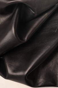 BLACK NAPPA leather skin,...