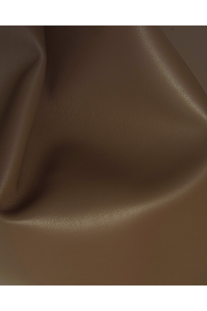 Mud brown NAPPA leather skin, soft...