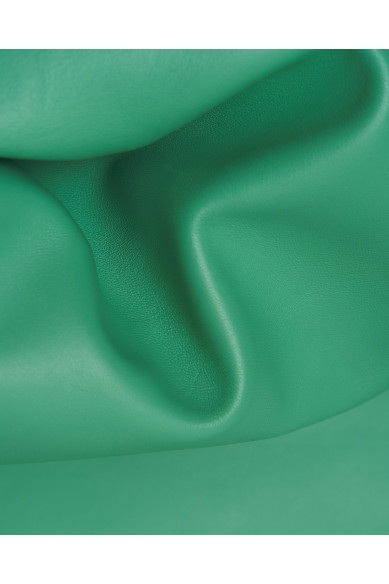 Pelle NAPPA verde menta, pellame liscio di agnello morbido, look opaco 1.2 - 1.2 mm ideale per il fai da te