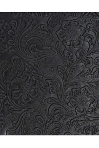 Black FLORAL embossed... 2