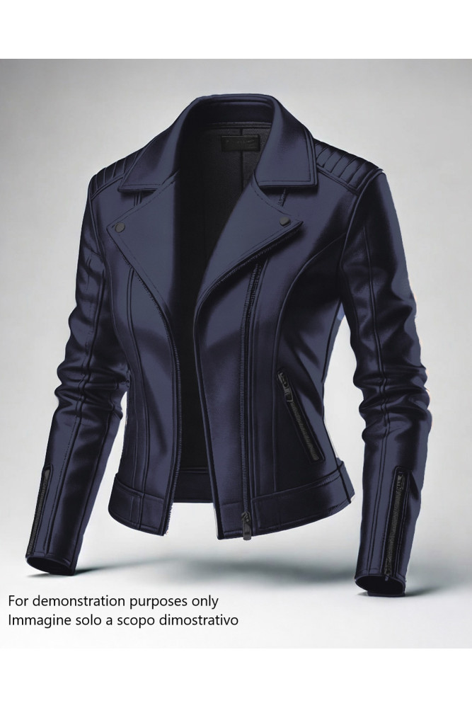 Pellame liscio blu, NAPPA morbida da...