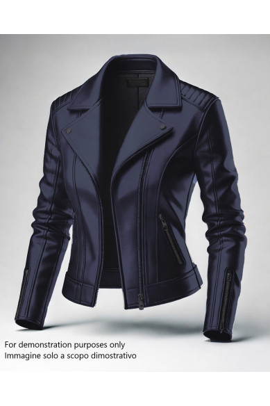 Pellame liscio blu, NAPPA morbida da ABBIGLIAMENTO, pelle agnello per artigiani