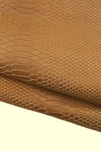 Orange REPTILE embossed...