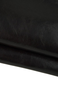 Dark BROWN leather skin,...