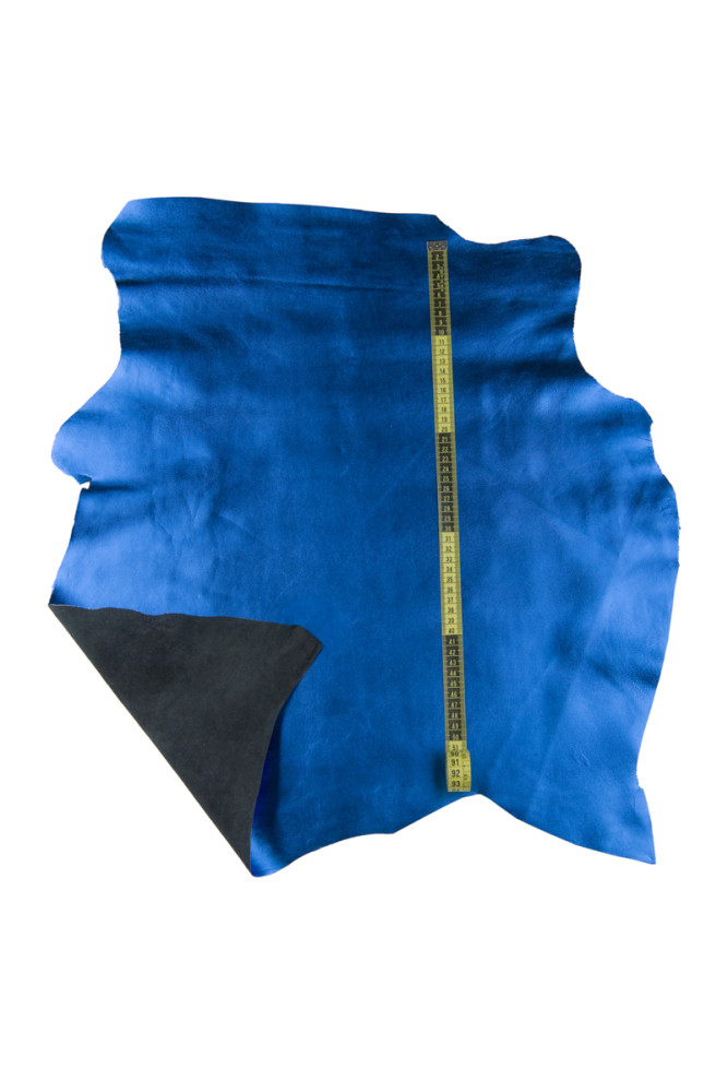 Bluette LEATHER skin, smooth metallic...