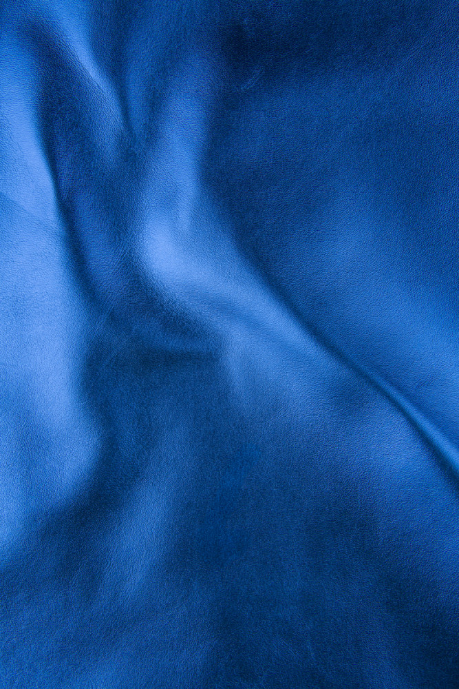 Bluette LEATHER skin, smooth metallic...