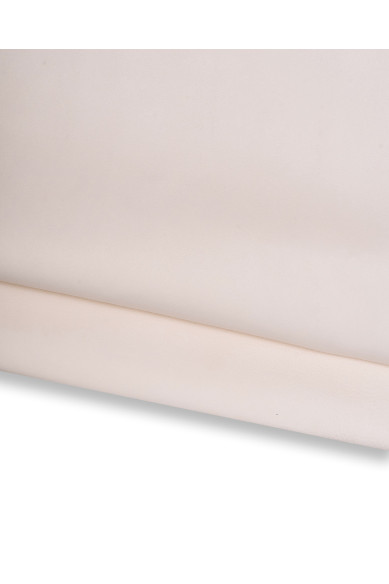 Cream lambskin leather hide, SMOOTH sheepskin for garments, soft skin for crafters