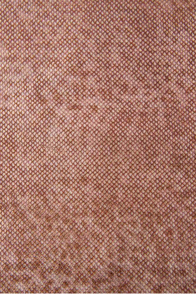 Pelle PITONE laminata, vitello motivo serpente platino e ruggine, pellame morbido per il fai da te