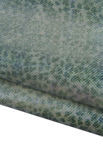 Green REPTILE embossed...