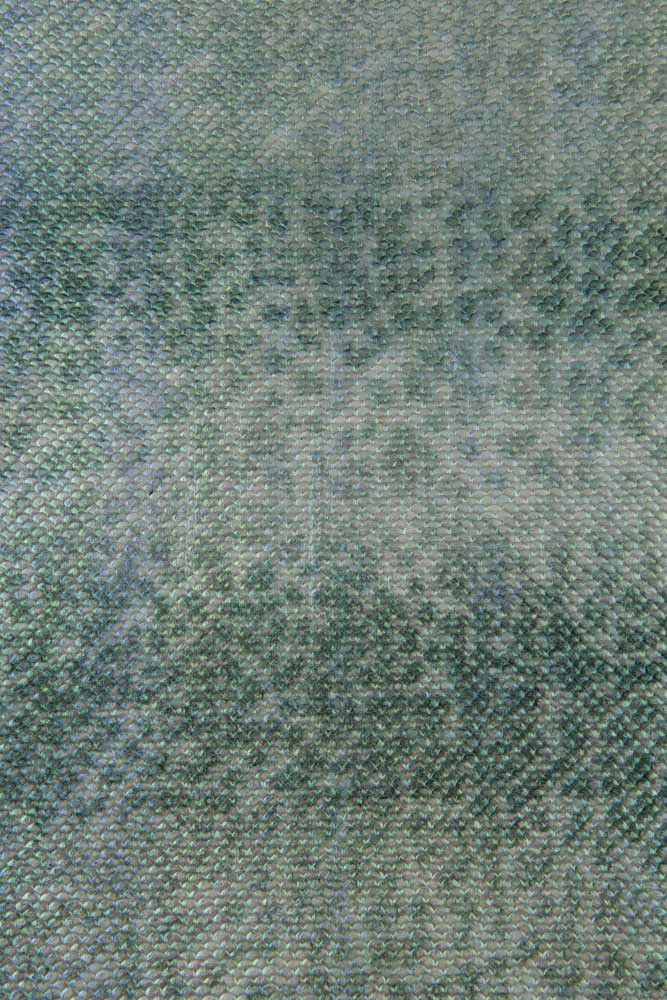 Green REPTILE embossed leather hide,...