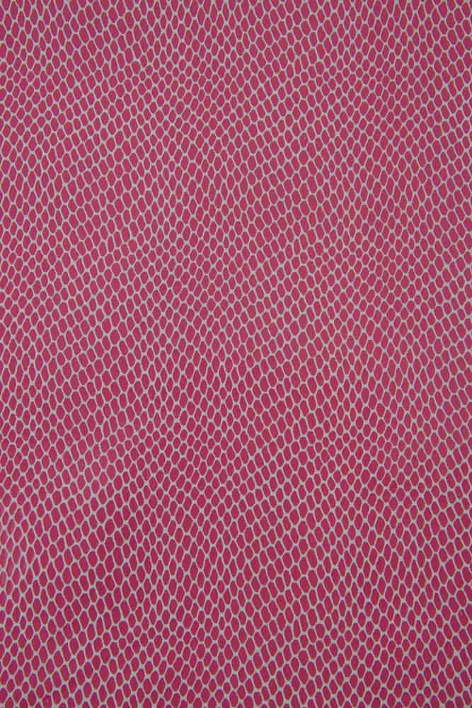 Pink PYTHON textured leather skin,...