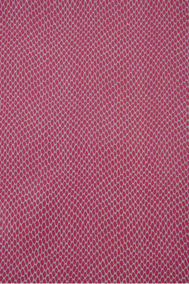 Pink PYTHON textured leather skin, reptile snake printed goatskin, soft hide ideal for hobbyists