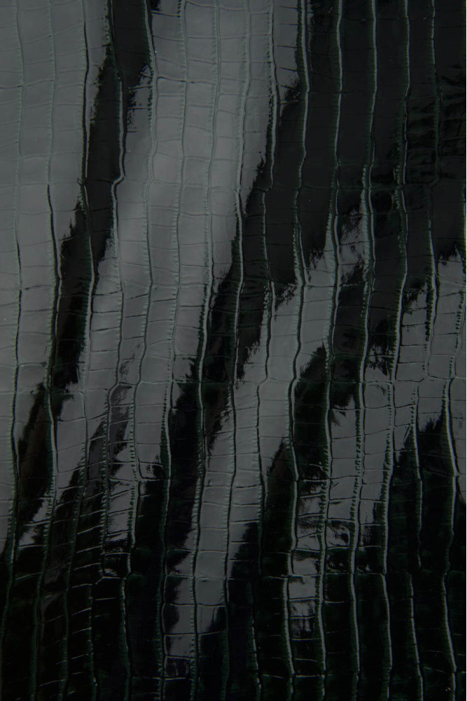 CROCODILE embossed leather hide,...