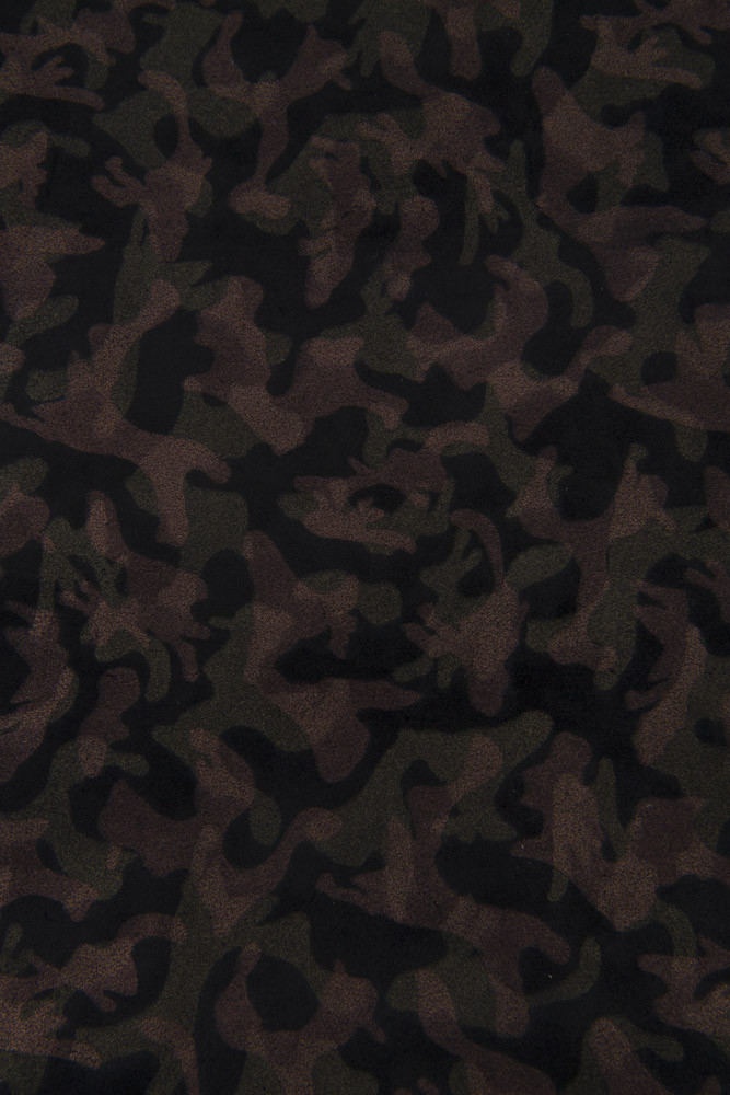 Pelle CAMOUFLAGE laminata, vitello...