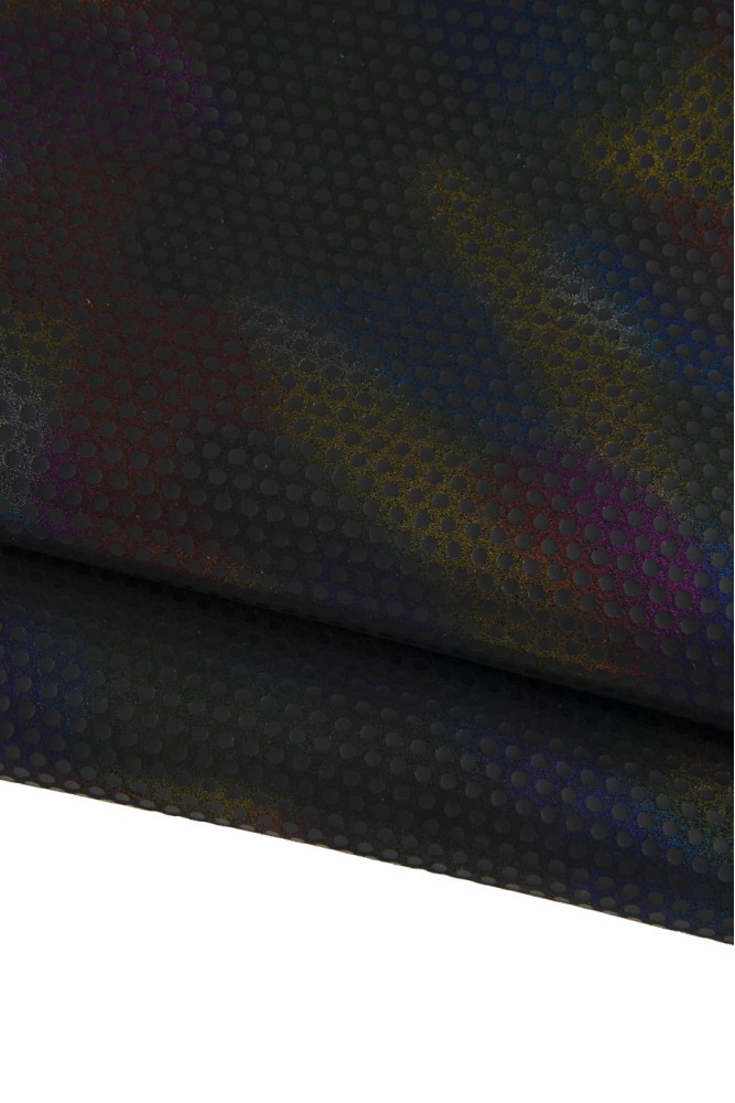 2 pellami ABBINATI nero multicolor,...