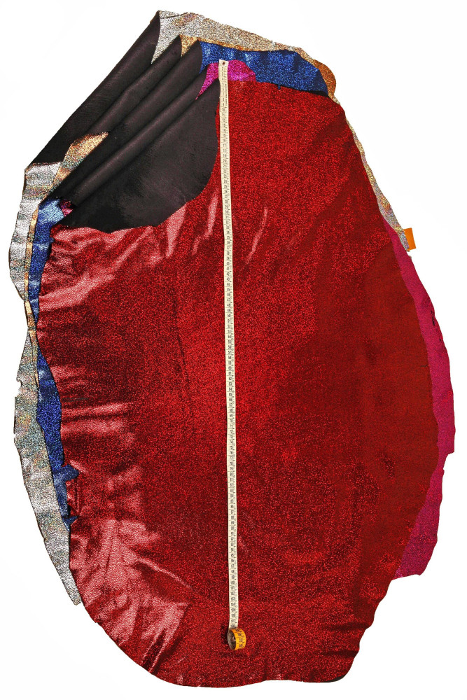 IRIDESCENT metallic leather hide,...