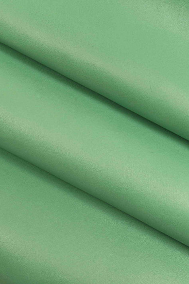 VITELLINO TURCHESE liscio - pelle naturale concia vegetale, pellame semi lucido acquamarina, morbidezza media B13487-TU