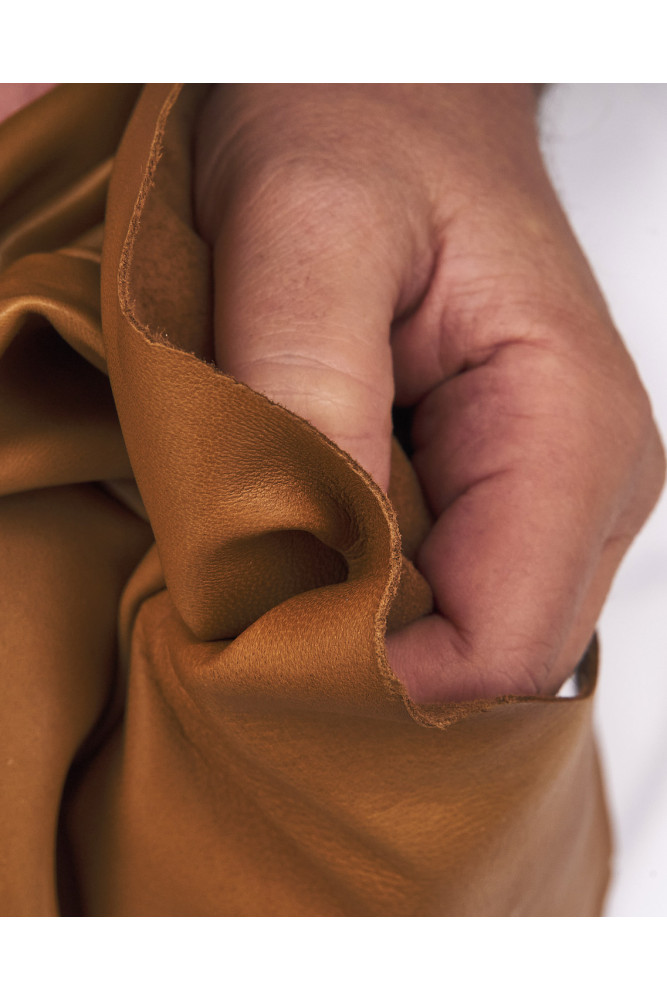 Tan sheepskin NAPPA leather, brown...