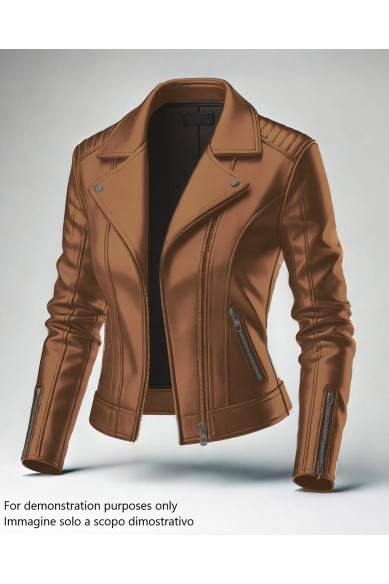 Tan sheepskin NAPPA leather, brown lambskin, smooth silky hide, ideal for garnments