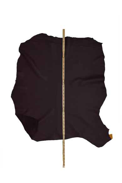 Pelle di nappa LISCIA viola melanzana, pellame agnello setoso morbido per abbigliamento e artigianato