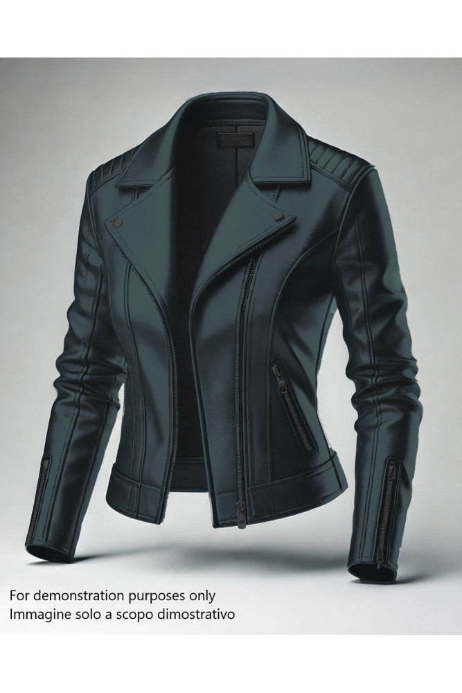 NAPPA verde petrolio, pelle agnello...