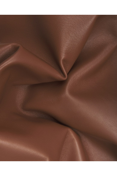 Brown nappa for GARMENTS, smooth extra soft lambskin, glossy sheepskin 0.6 - 0.8 mm