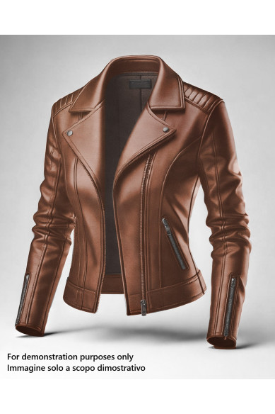 Brown nappa for GARMENTS, smooth extra soft lambskin, glossy sheepskin 0.6 - 0.8 mm