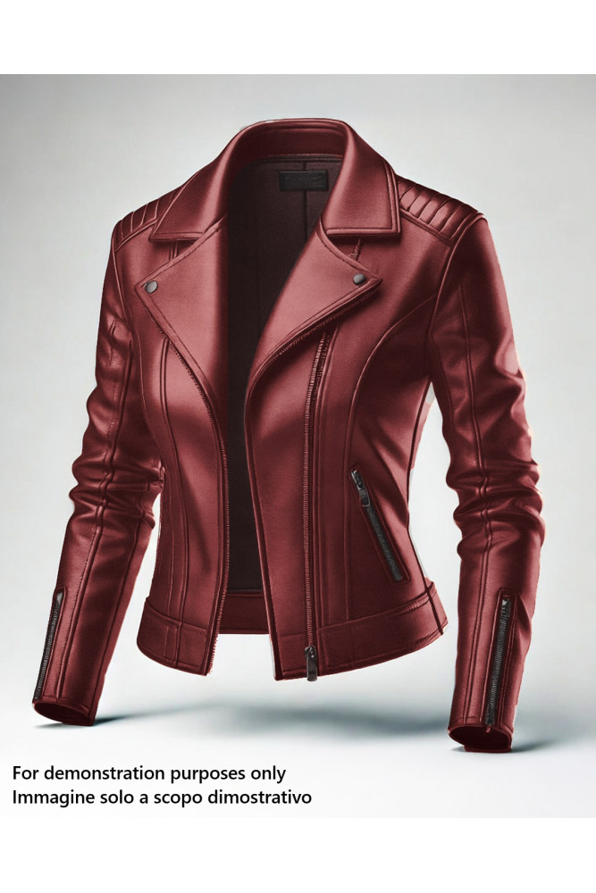 Pelle rosso mattone, NAPPA liscia...