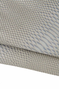 Grey REPTILE embossed...
