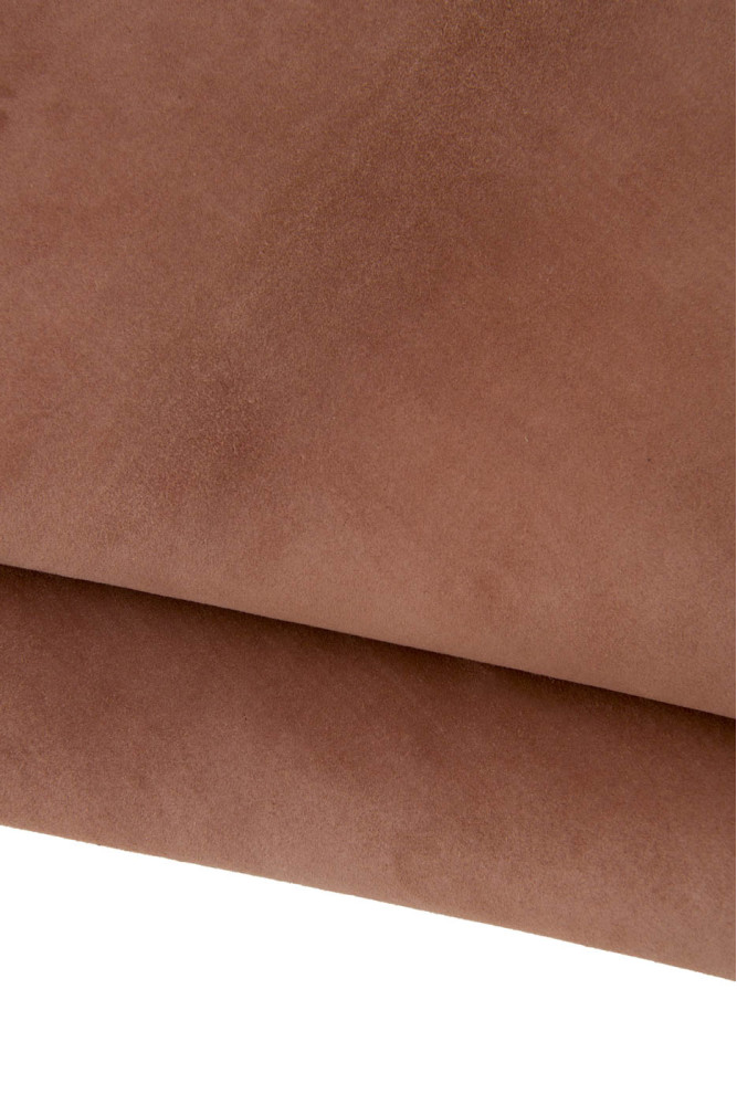 BUNDLE of pink beige leather skins,...