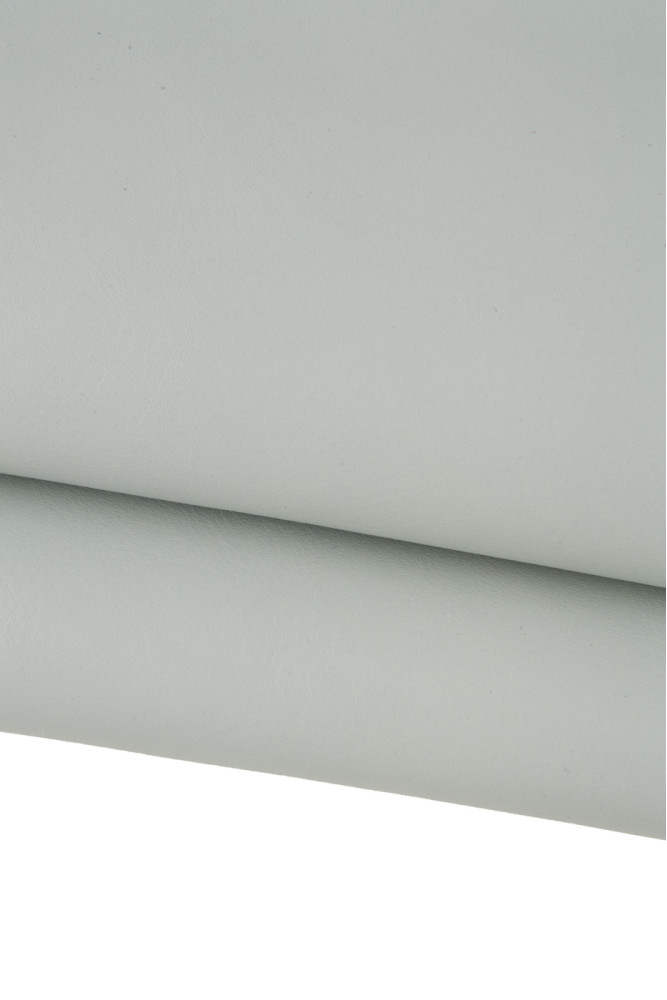 2 COMBINED leather skins, 1 grey...