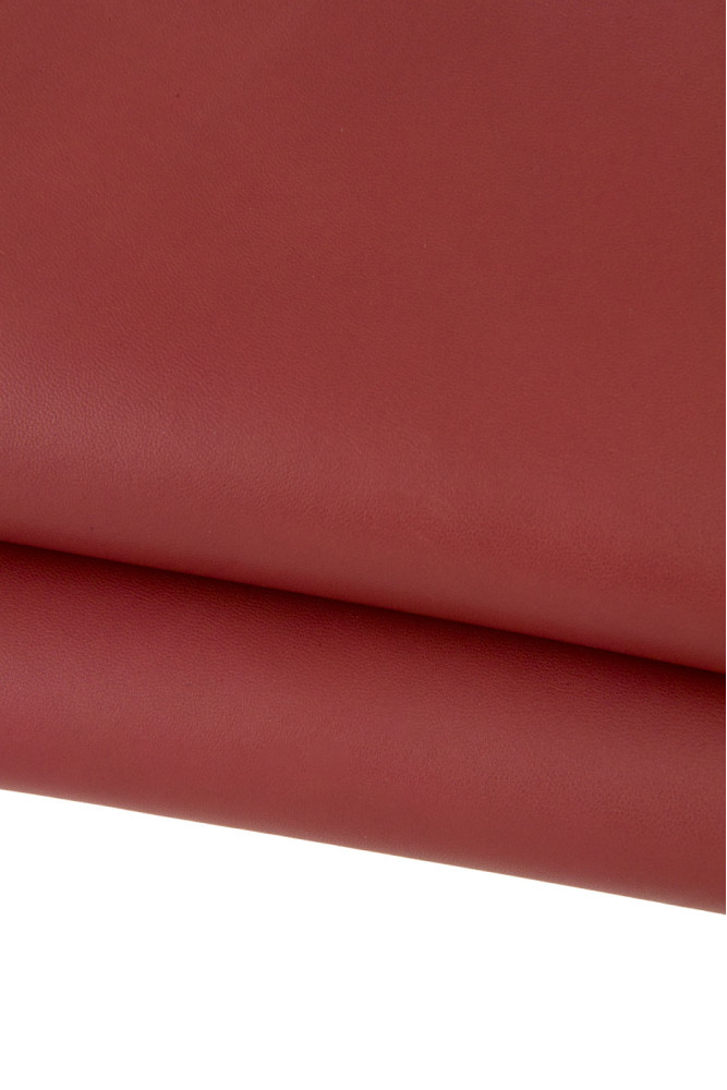 Set 2 PELLI rosso scuro, pelle di...