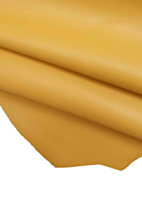 YELLOW SOFT leather hide,...