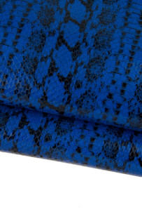 Bluette PYTHON leather...