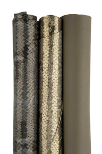 BUNDLE of 3 leather hides,...