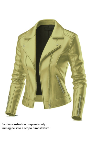 NAPPA verde pistacchio in lotti o pelli singole, pelle morbida liscia per abbigliamento, pellame agnello