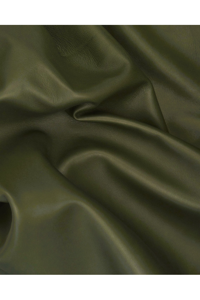 Military green sheepskin NAPPA...