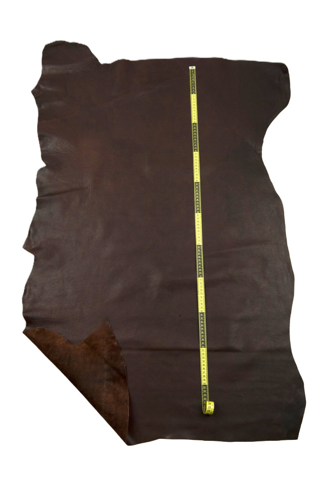 Brown VEGETABLE tanned cowhide,...