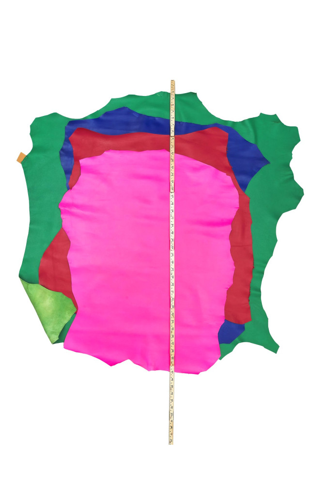 Pelle liscia fuxia, bluette, verde,...