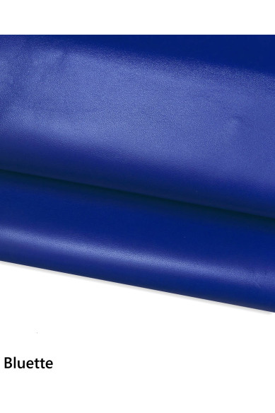 Pelle liscia fuxia, bluette, verde, rosso scuro, pellame di nappa morbida tinta unita per artigianato